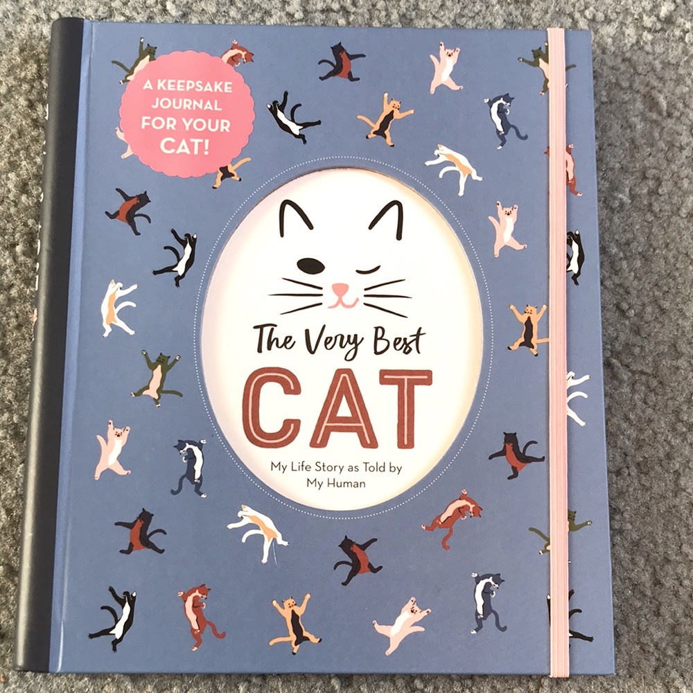 Cat Keepsake Journal “The Very Best Cat - My Life Story As Told by My Human